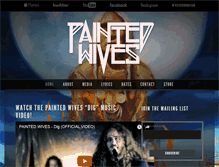 Tablet Screenshot of paintedwives.net